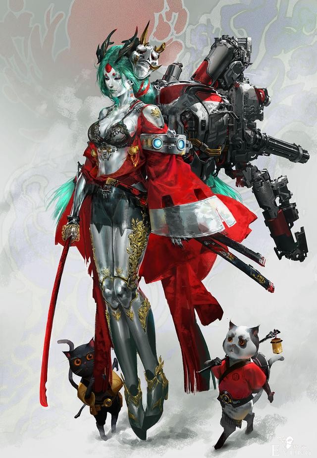 画风绝对帅气的一组插画作品欣赏！造型设计优秀画面很有震撼力-16.jpg