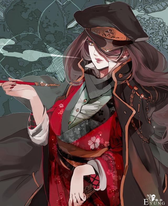 来自日本作者的一组画风个性的人物插画作品！有种别样的美感！-14.jpg