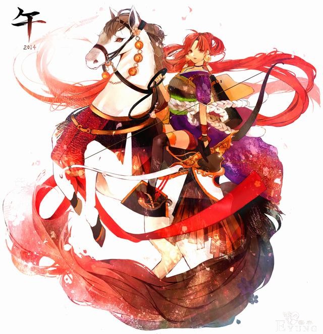 来自日本作者的一组画风个性的人物插画作品！有种别样的美感！-19.jpg