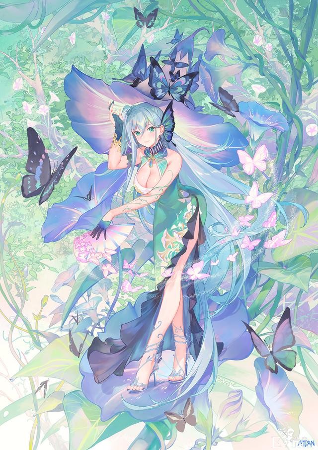 来自多名国人插画大佬的华丽人物插画作品欣赏！画技优秀造型漂亮-21.jpg