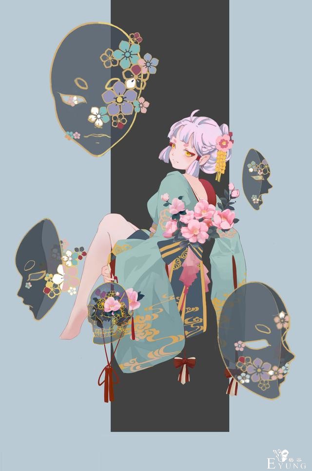 画风相当棒的一组国产插画作品欣赏！造型美型风格多样的作品-14.jpg