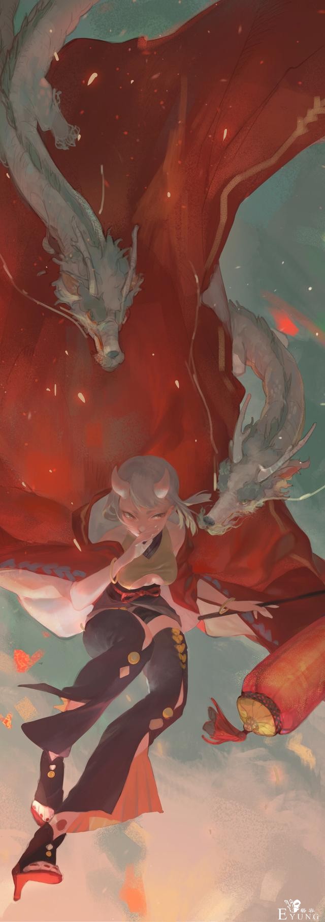 来自台湾地区的插画师绘制的人物插画欣赏！画技优秀堪称大佬级-8.jpg