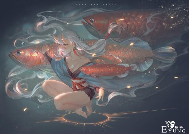 来自台湾地区的插画师绘制的人物插画欣赏！画技优秀堪称大佬级-7.jpg