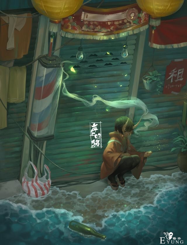 来自台湾地区的插画师绘制的人物插画欣赏！画技优秀堪称大佬级-9.jpg