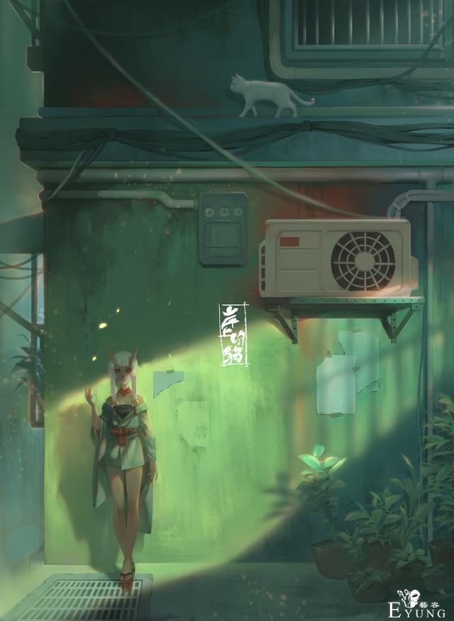 来自台湾地区的插画师绘制的人物插画欣赏！画技优秀堪称大佬级-10.jpg