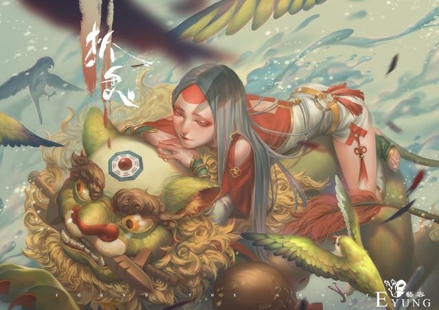 来自台湾地区的插画师绘制的人物插画欣赏！画技优秀堪称大佬级-14.jpg