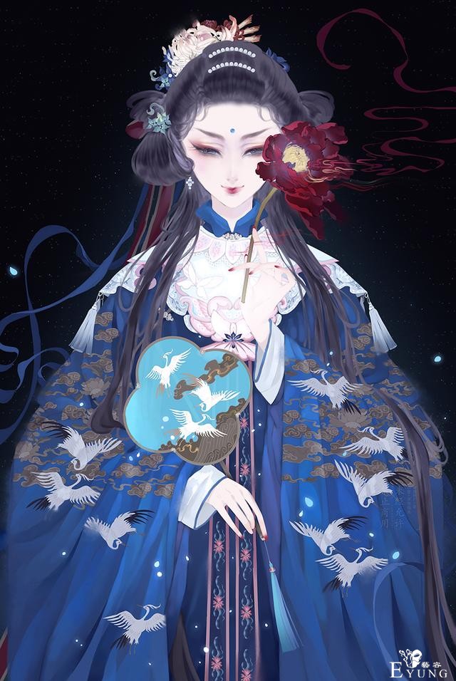 一组非常不错的古风人物插画作品欣赏！造型漂亮画面相当唯美-9.jpg