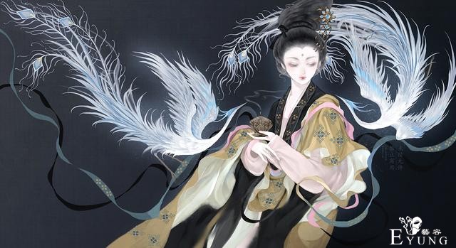 一组非常不错的古风人物插画作品欣赏！造型漂亮画面相当唯美-11.jpg