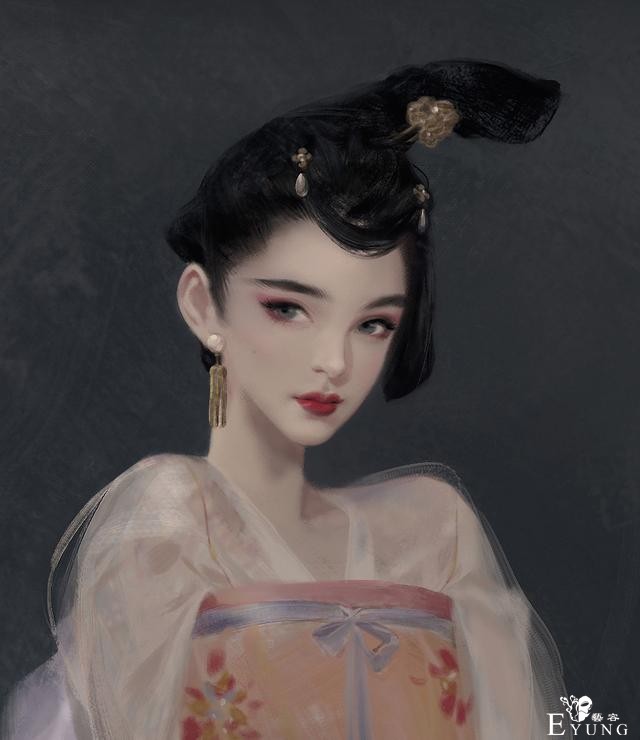 一组非常不错的古风人物插画作品欣赏！造型漂亮画面相当唯美-12.jpg