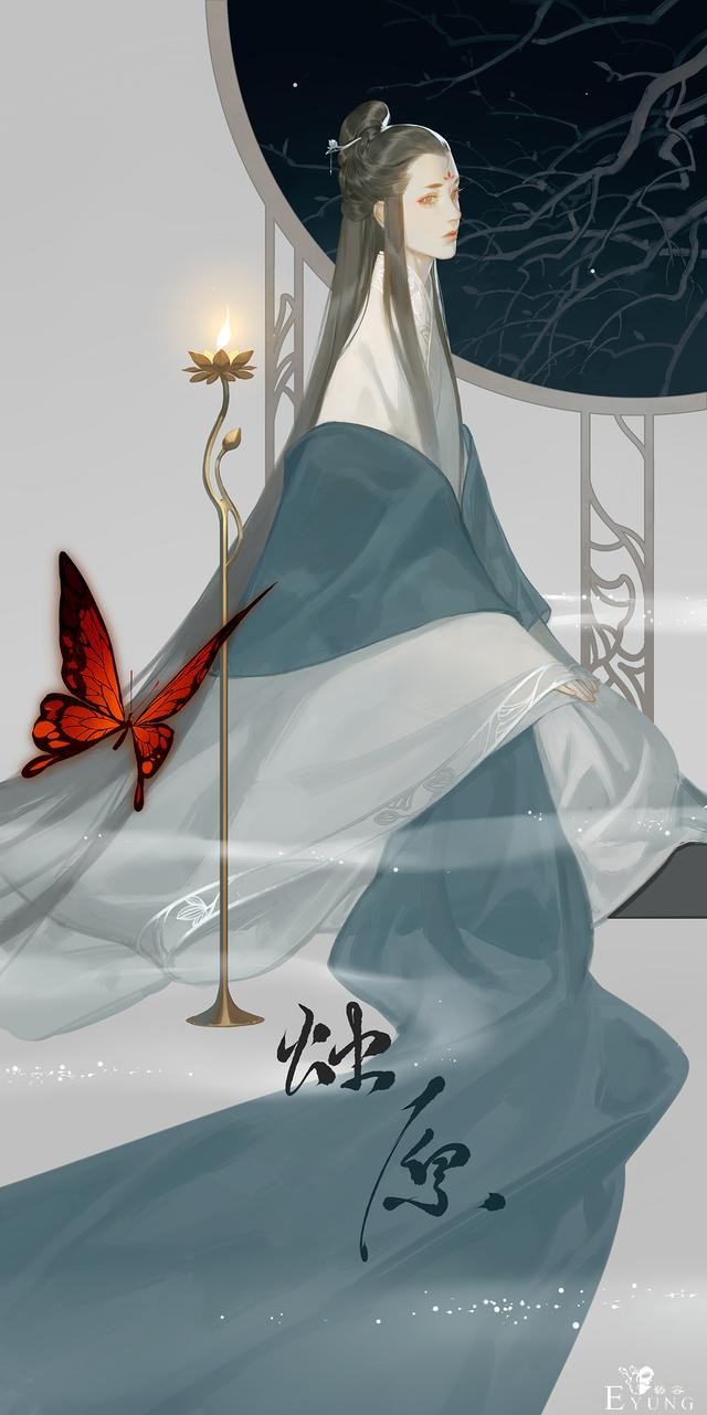 一组非常不错的古风人物插画作品欣赏！造型漂亮画面相当唯美-18.jpg