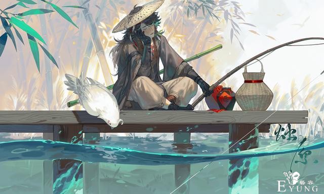 一组非常不错的古风人物插画作品欣赏！造型漂亮画面相当唯美-17.jpg