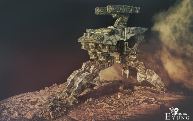 一组非常棒的机械机甲系列插画作品欣赏！造型帅气绘画细节精美-4.jpg