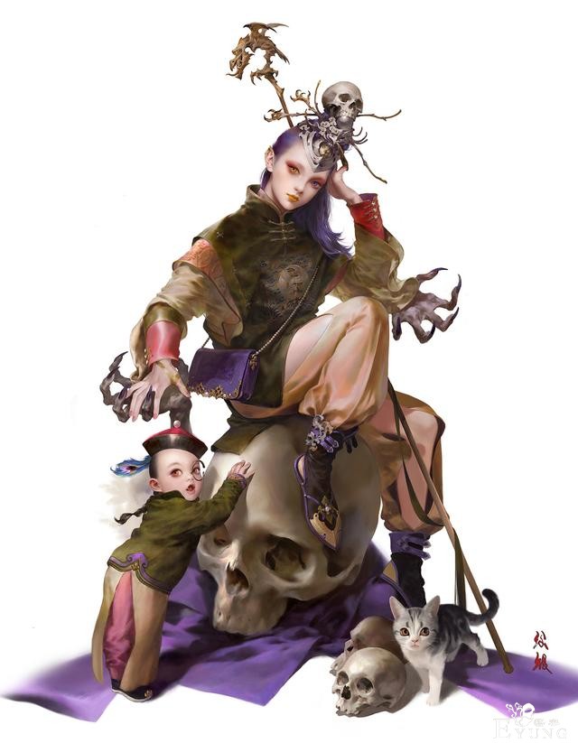 一组画风不错的国产动漫人物插画欣赏！风格多样画技不俗-8.jpg
