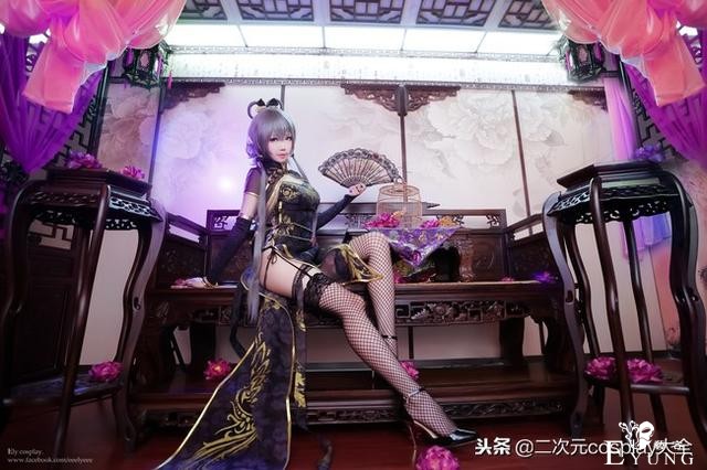 清纯美艳，高颜值与大长腿的洛天依cos，金丝雀俘获了我的芳心-3.jpg