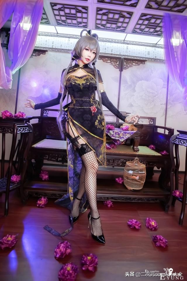 清纯美艳，高颜值与大长腿的洛天依cos，金丝雀俘获了我的芳心-11.jpg