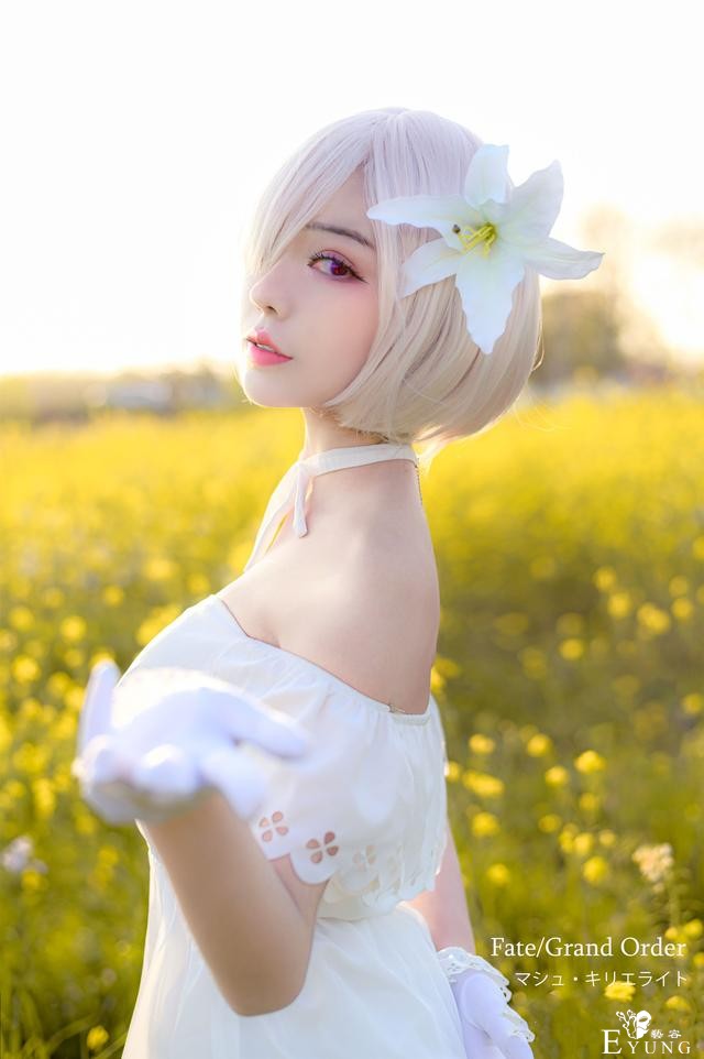 三组长相甜美的妹子COS的游戏《FGO》角色“马修”！非常养眼哦！-1.jpg
