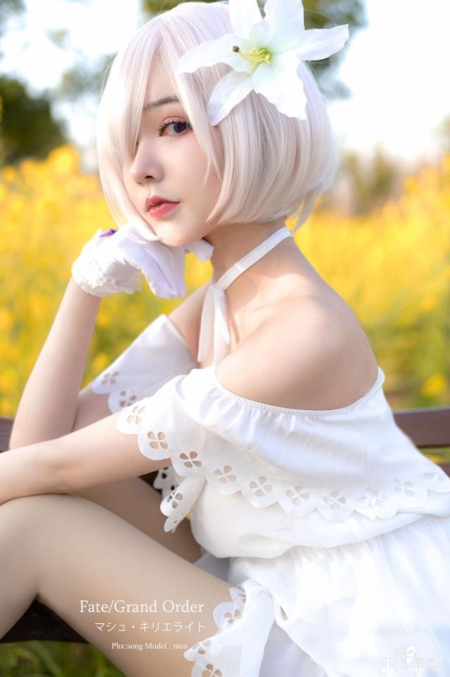 三组长相甜美的妹子COS的游戏《FGO》角色“马修”！非常养眼哦！-2.jpg