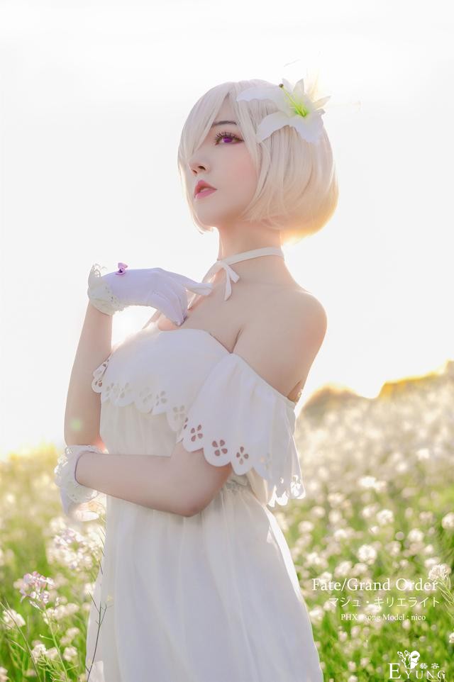 三组长相甜美的妹子COS的游戏《FGO》角色“马修”！非常养眼哦！-7.jpg