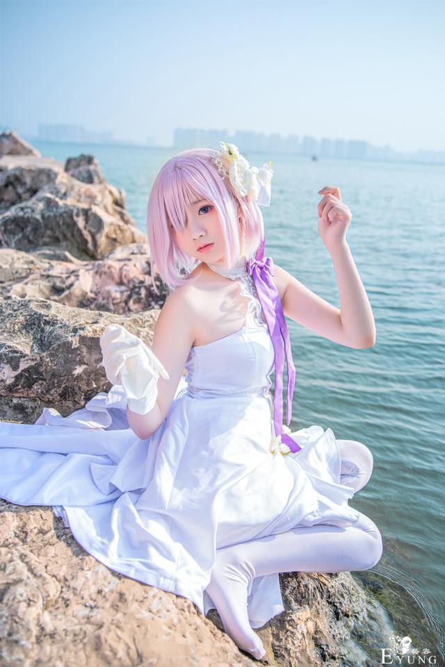 三组长相甜美的妹子COS的游戏《FGO》角色“马修”！非常养眼哦！-23.jpg