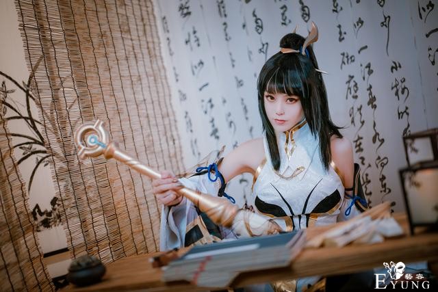 三组漂亮国人COSER扮演的人气手游《王者荣耀》角色“上官婉儿”-29.jpg