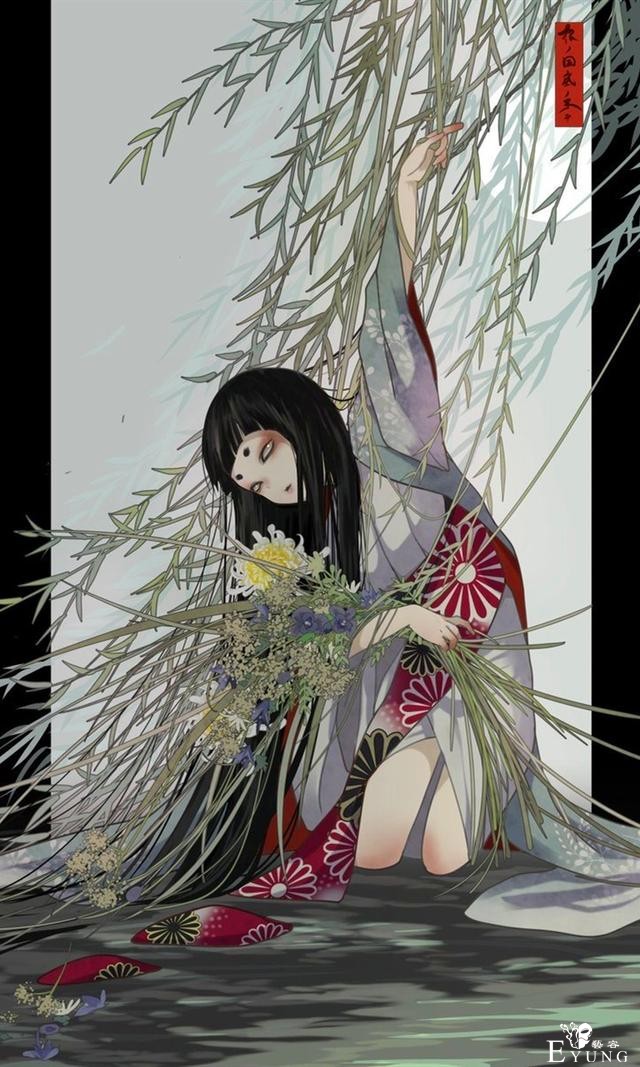 日式妖魔风格之怪异动漫插画图集第二弹！插画师七原しえ大作赏析-2.jpg