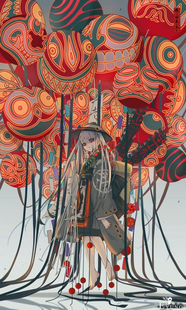 日式妖魔风格之怪异动漫插画图集第二弹！插画师七原しえ大作赏析-6.jpg