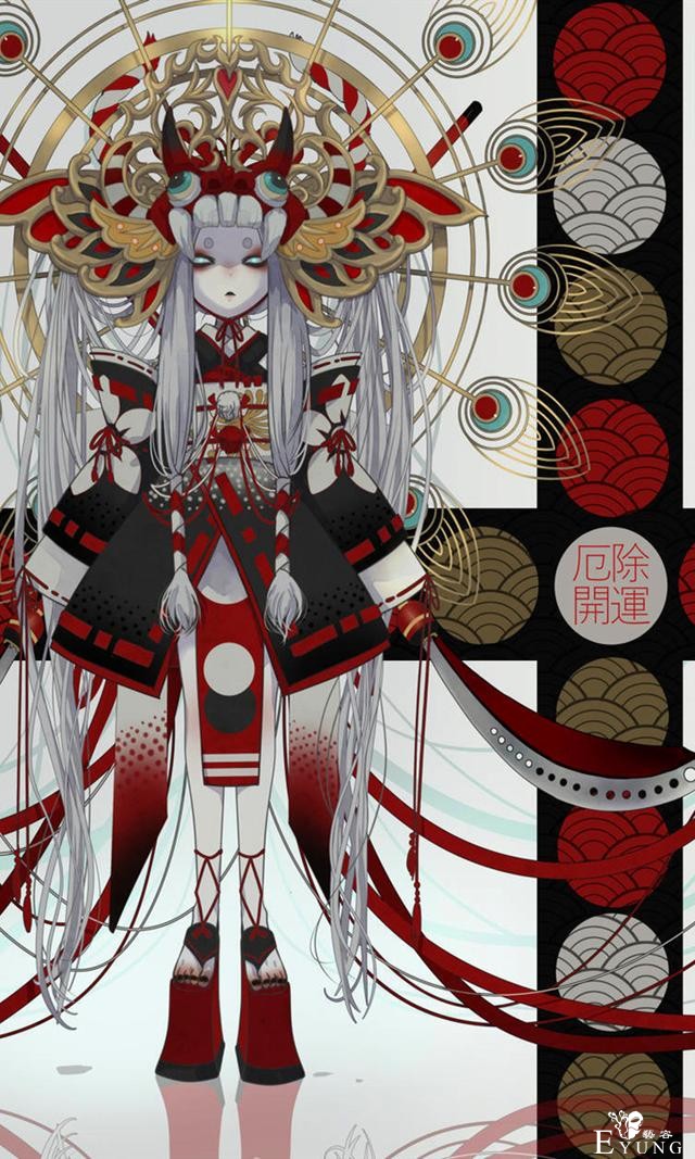日式妖魔风格之怪异动漫插画图集第二弹！插画师七原しえ大作赏析-9.jpg