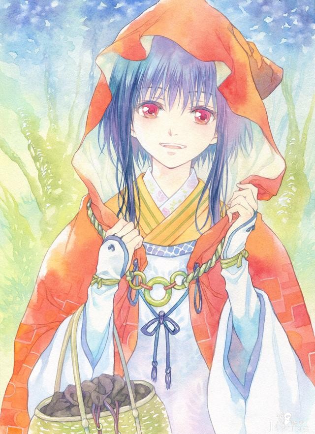 一组唯美的纯手绘水彩同人插画！这年头坚持纯手绘的画师不多了！-7.jpg