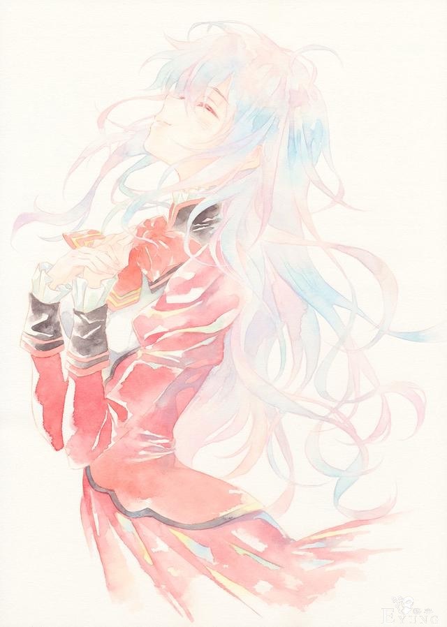 一组唯美的纯手绘水彩同人插画！这年头坚持纯手绘的画师不多了！-9.jpg