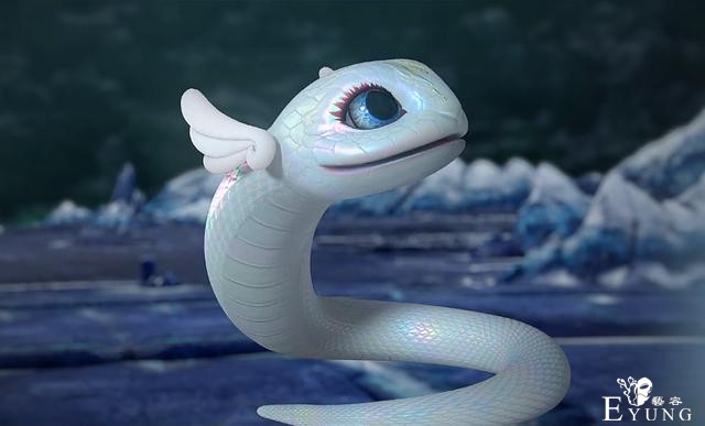 斗破苍穹3季5集：紫幽炎蛇登场，美杜莎陨落，萧炎收获异火小白蛇-3.jpg