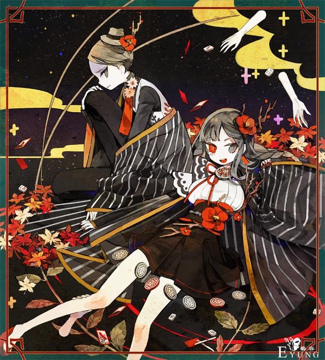 日本插画师的一组画风相当帅气的插画！造型唯美画面颇有些复古风-13.jpg