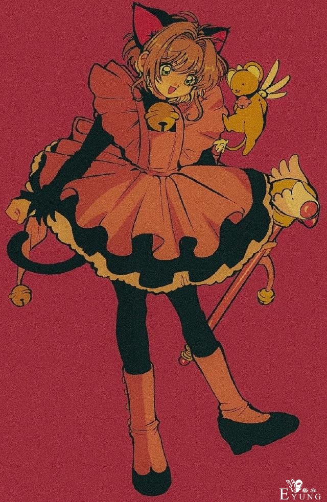 用过去的画风，来绘制这些年的动漫作品-7.jpg