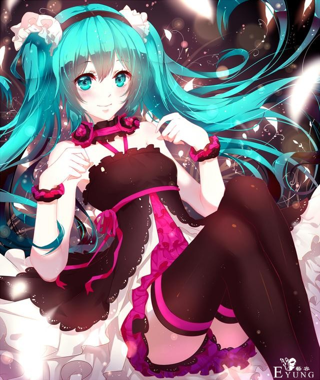 马来西亚初音粉绘制的动漫同人插画！画面真是相当唯美靓丽哦！-7.jpg
