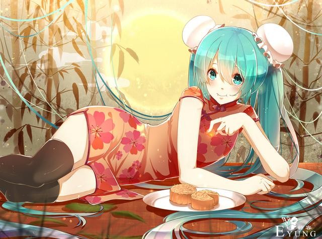 马来西亚初音粉绘制的动漫同人插画！画面真是相当唯美靓丽哦！-9.jpg