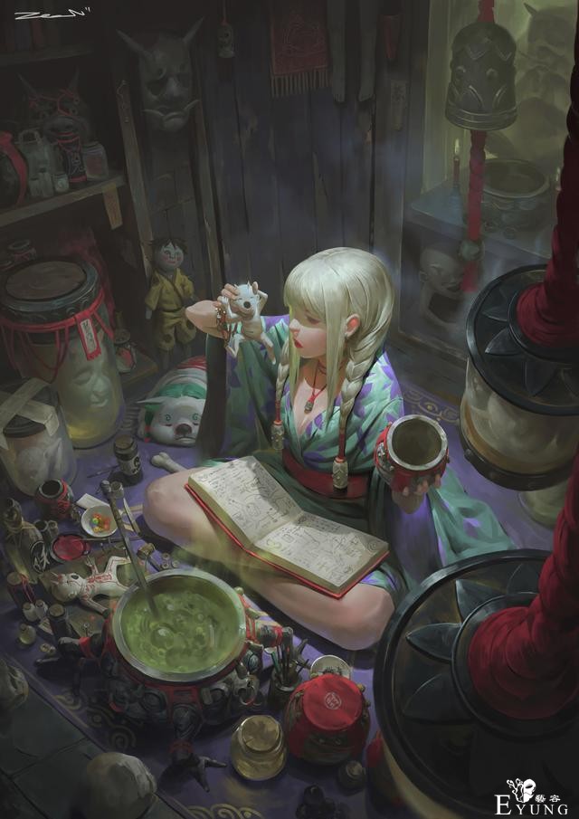 好奇特的画风！马来西亚画师的插画风格透出一种奇怪诡异的感觉-6.jpg