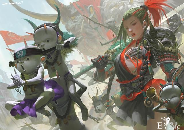 好奇特的画风！马来西亚画师的插画风格透出一种奇怪诡异的感觉-7.jpg