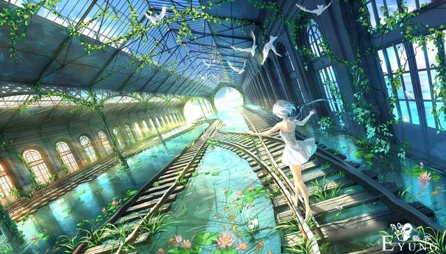 美籍画师yuumei极致唯美的插画作品！画面很有意境张张都是艺术品-8.jpg