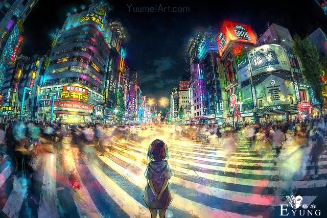 美籍画师yuumei极致唯美的插画作品！画面很有意境张张都是艺术品-12.jpg