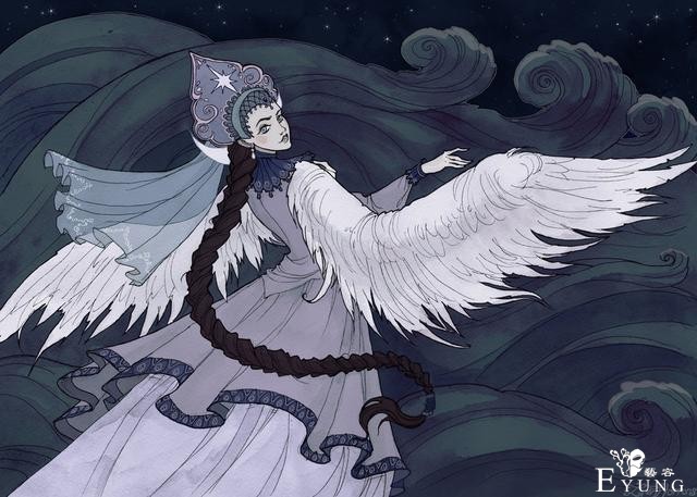俄罗斯插画师的一组颇具个性的插画作品！充满了浓浓的哥特风格-9.jpg