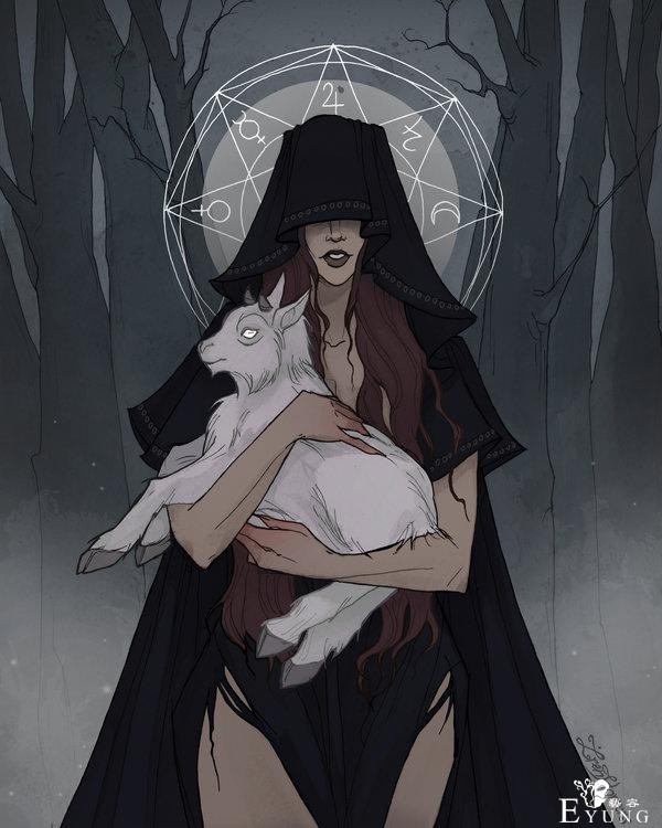 俄罗斯插画师的一组颇具个性的插画作品！充满了浓浓的哥特风格-8.jpg