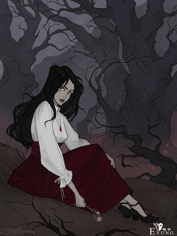 俄罗斯插画师的一组颇具个性的插画作品！充满了浓浓的哥特风格-12.jpg