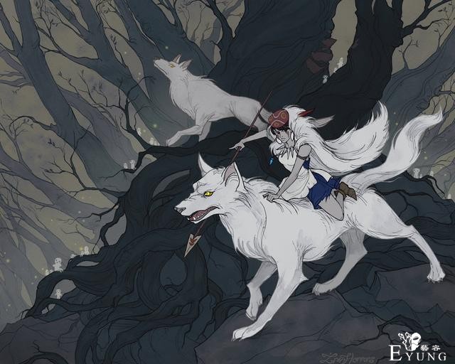 俄罗斯插画师的一组颇具个性的插画作品！充满了浓浓的哥特风格-11.jpg