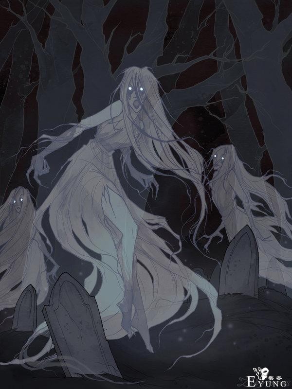 俄罗斯插画师的一组颇具个性的插画作品！充满了浓浓的哥特风格-18.jpg