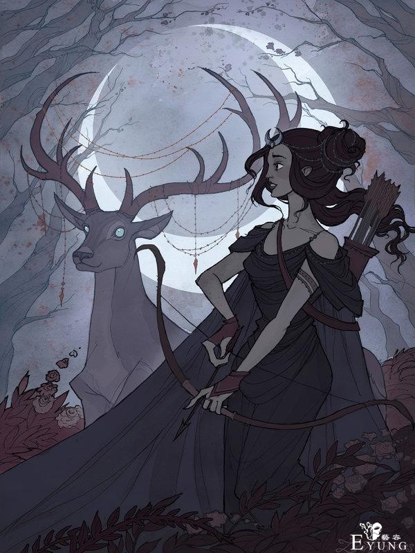 俄罗斯插画师的一组颇具个性的插画作品！充满了浓浓的哥特风格-19.jpg