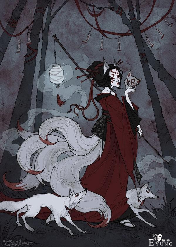 俄罗斯插画师的一组颇具个性的插画作品！充满了浓浓的哥特风格-21.jpg