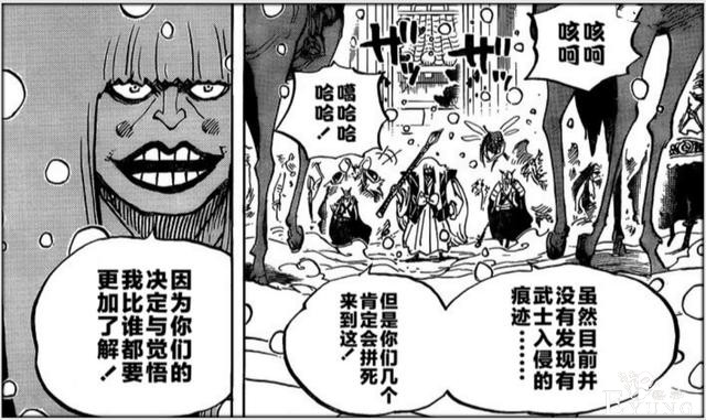 海贼王985话：都在吹凯多斩大蛇，有谁留意堪十郎，果实觉醒实锤-1.jpg