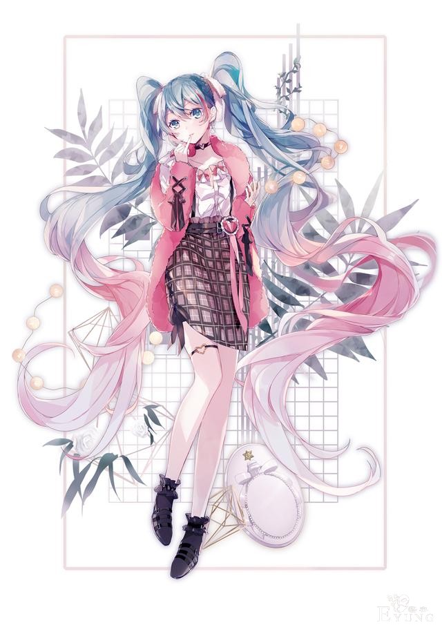 日本插画师豆之素的一组漂亮同人插画欣赏！这个画师是个初音粉哦-3.jpg