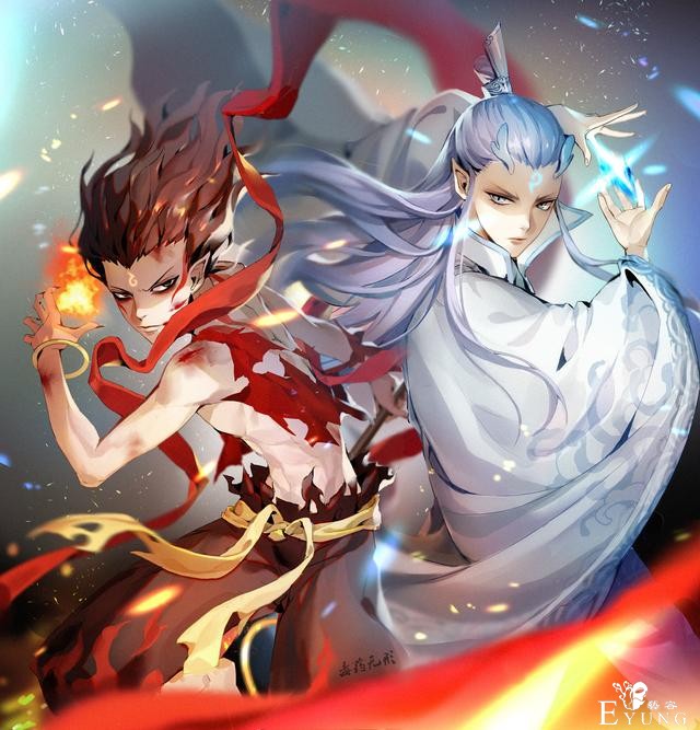 一组国人画师漂亮人物插画作品欣赏！有好多人气动漫的同人作品哦-5.jpg