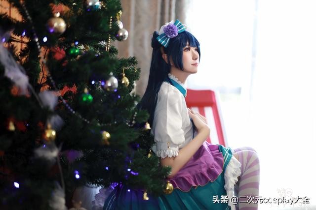 伪娘小哥哥cos津岛善子，清秀靓丽，情人节未觉醒女仆-20.jpg
