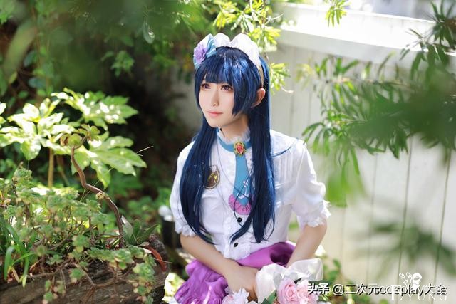 伪娘小哥哥cos津岛善子，清秀靓丽，情人节未觉醒女仆-22.jpg
